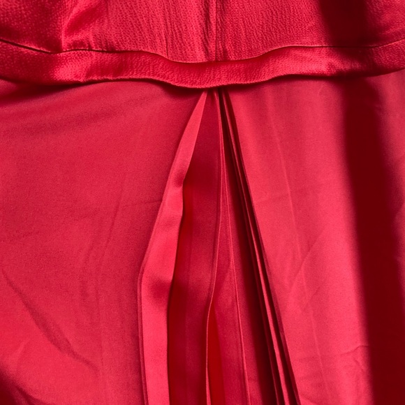Red Satin Marc Jacobs Dress - Picture 3 of 4